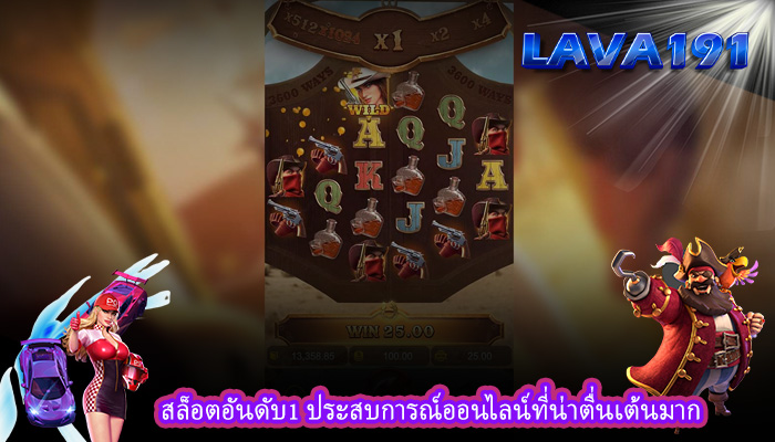 สล็อตอันดับ1 ประสบการณ์ออนไลน์ที่น่าตื่นเต้นมาก